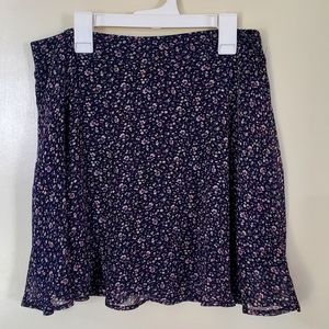 Forever 21 Miniskirt Large in Blue